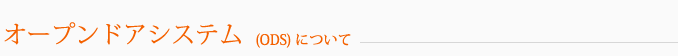 オープンドアシステムについて